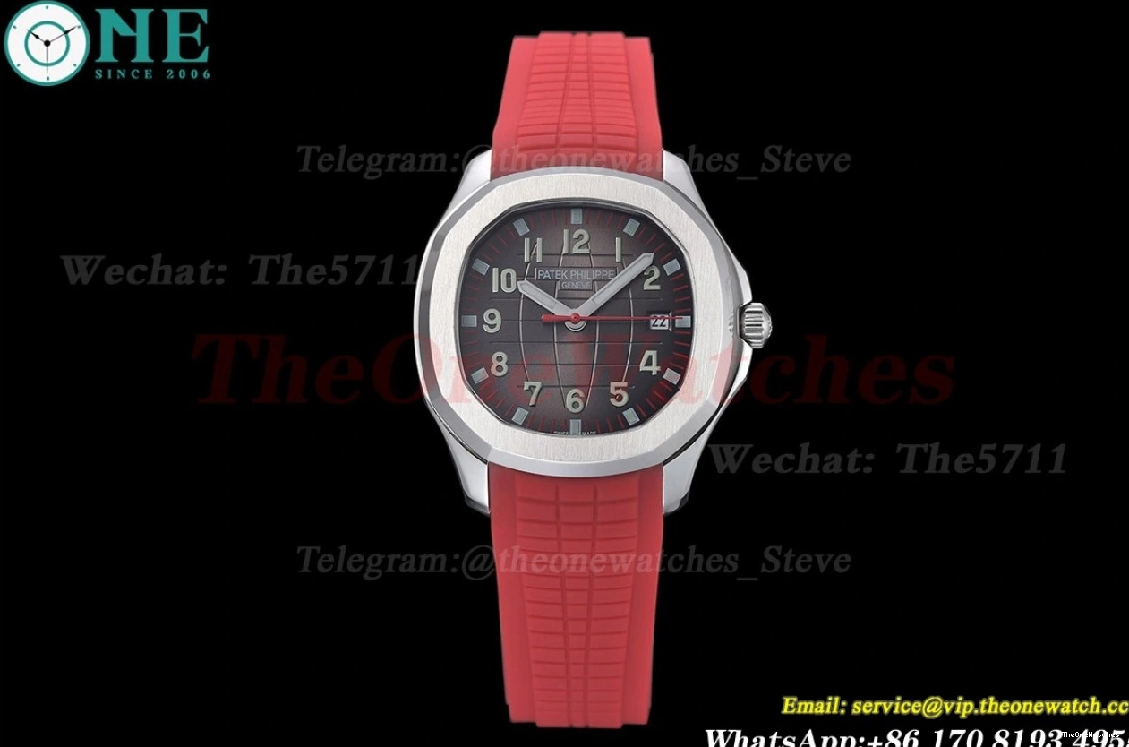 SS MY8215 Grey Gradient RU 40mm 5167 Dial GDF Nautilus 0404